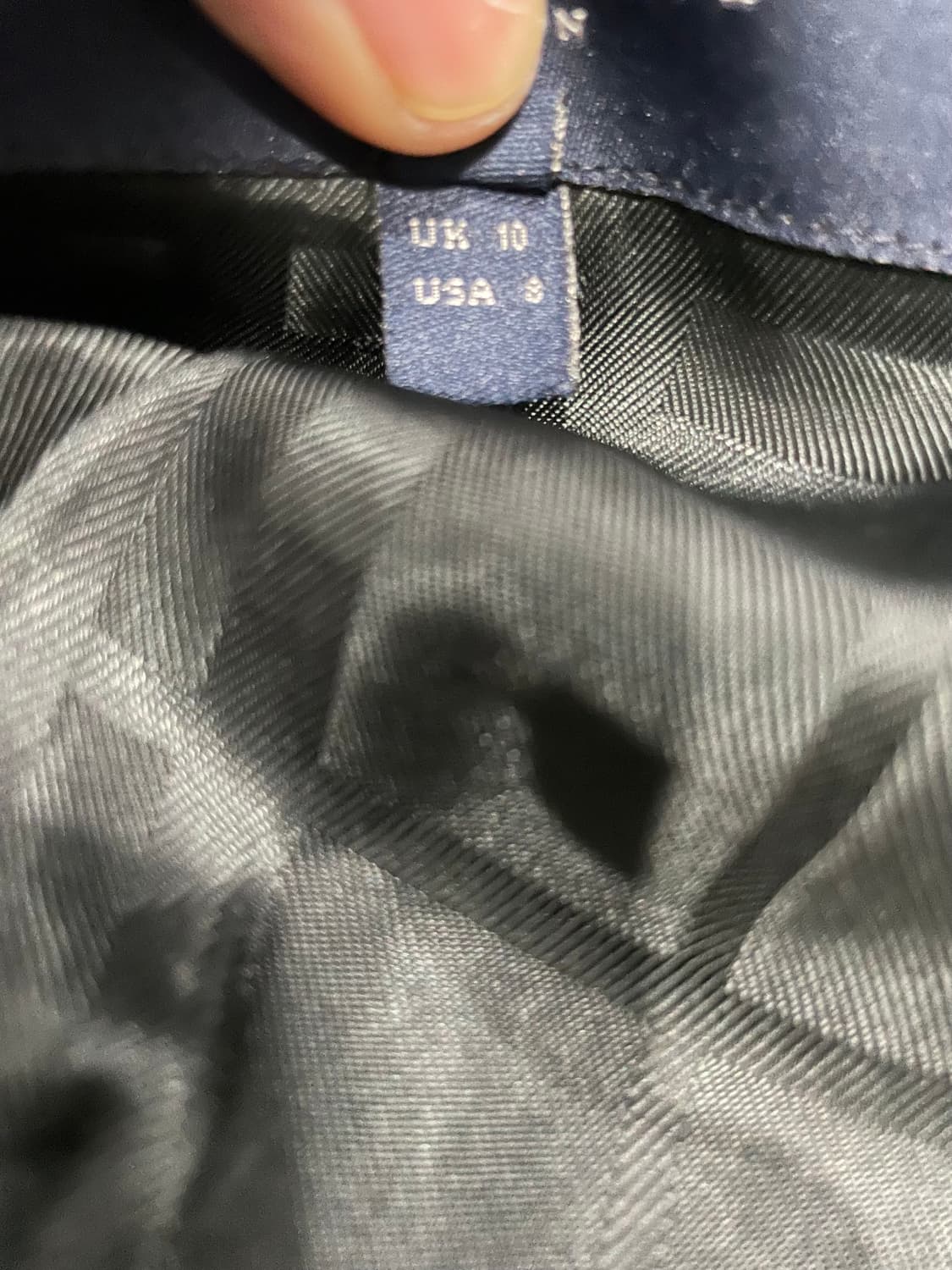 버버리 런던 네이비 트위드 더블 코트 USA 6 상품이미지6