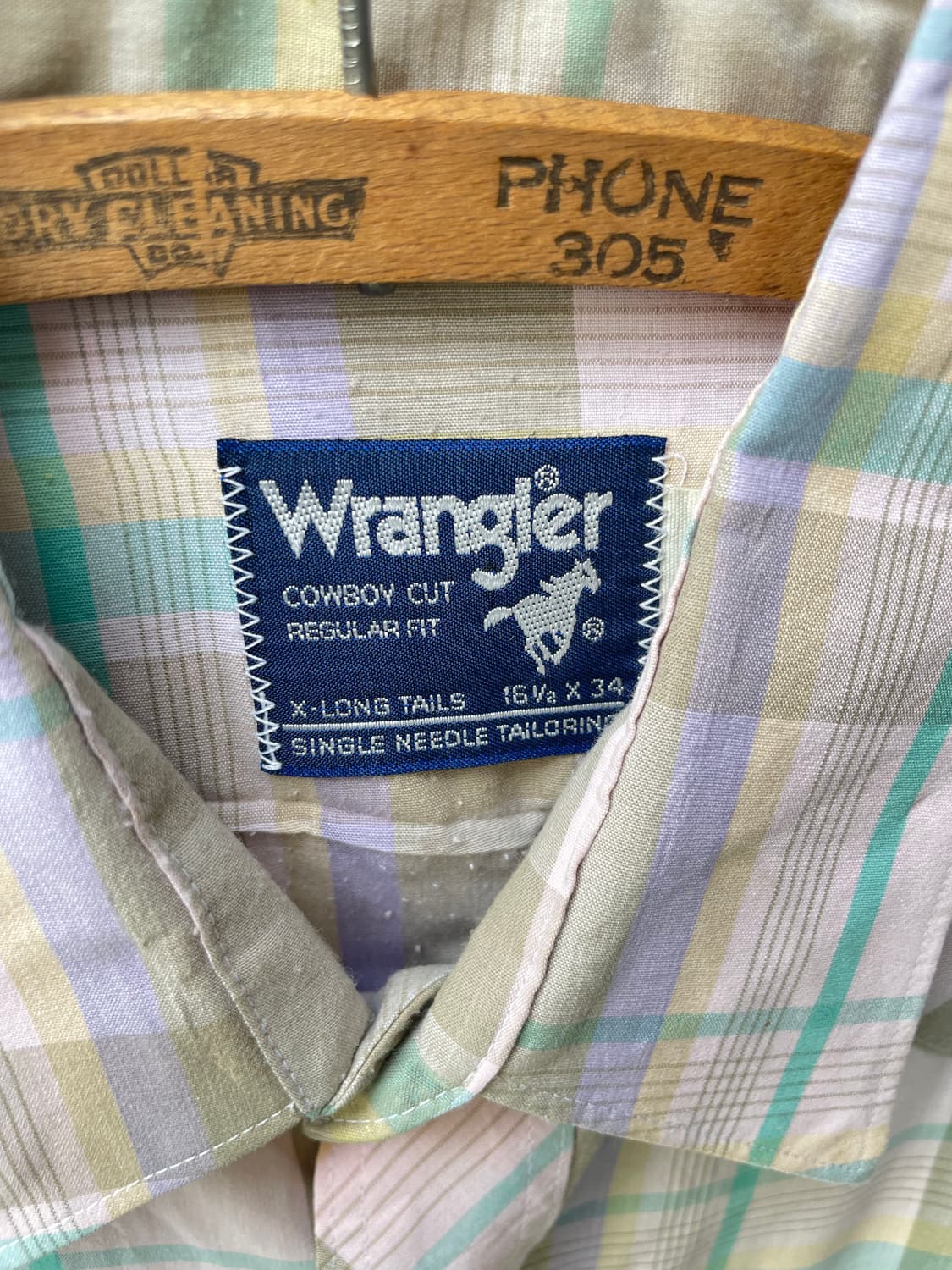 1980-90's Vintage Wrangler Western Shirt 상품이미지2