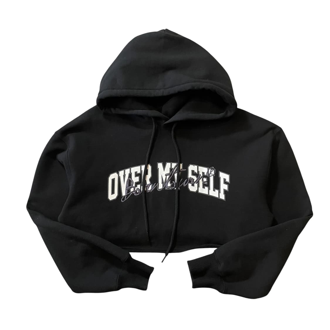 본투윈 크롭 후드티 상품이미지1