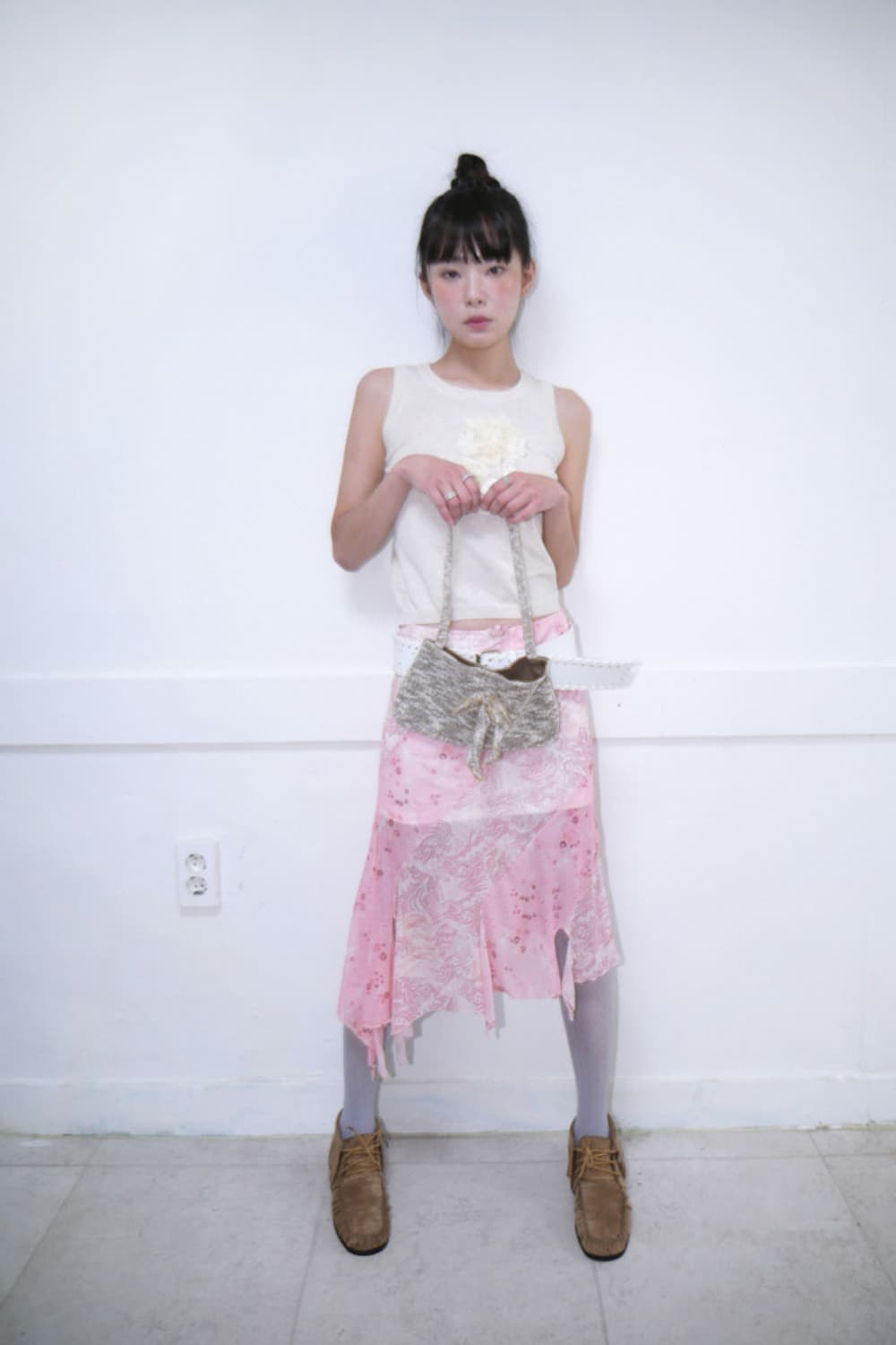Tipssy blush nomad skirt 상품이미지4