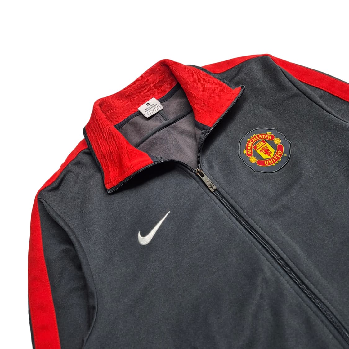 L)나이키 맨체스터 유나이티드 트랙탑 져지 자켓 회/빨 상품이미지3