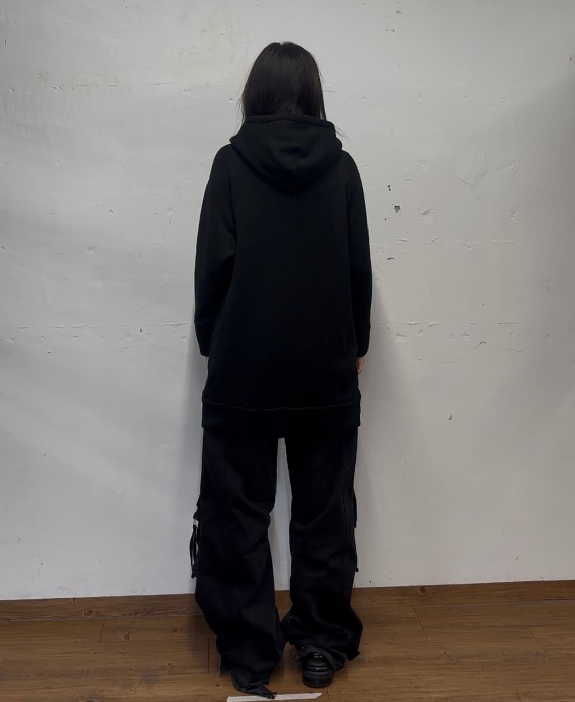 요지 야마모토 롱 후드 자켓 상품이미지2