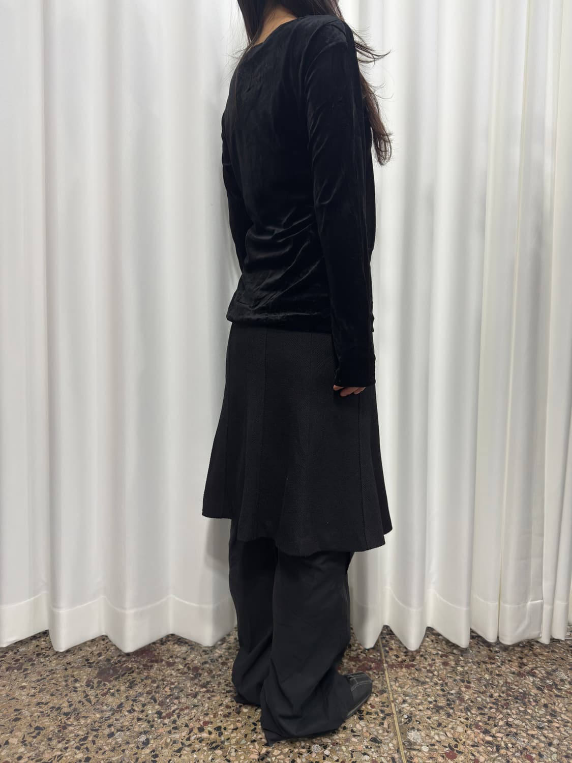 ozone community velvet top 상품이미지6