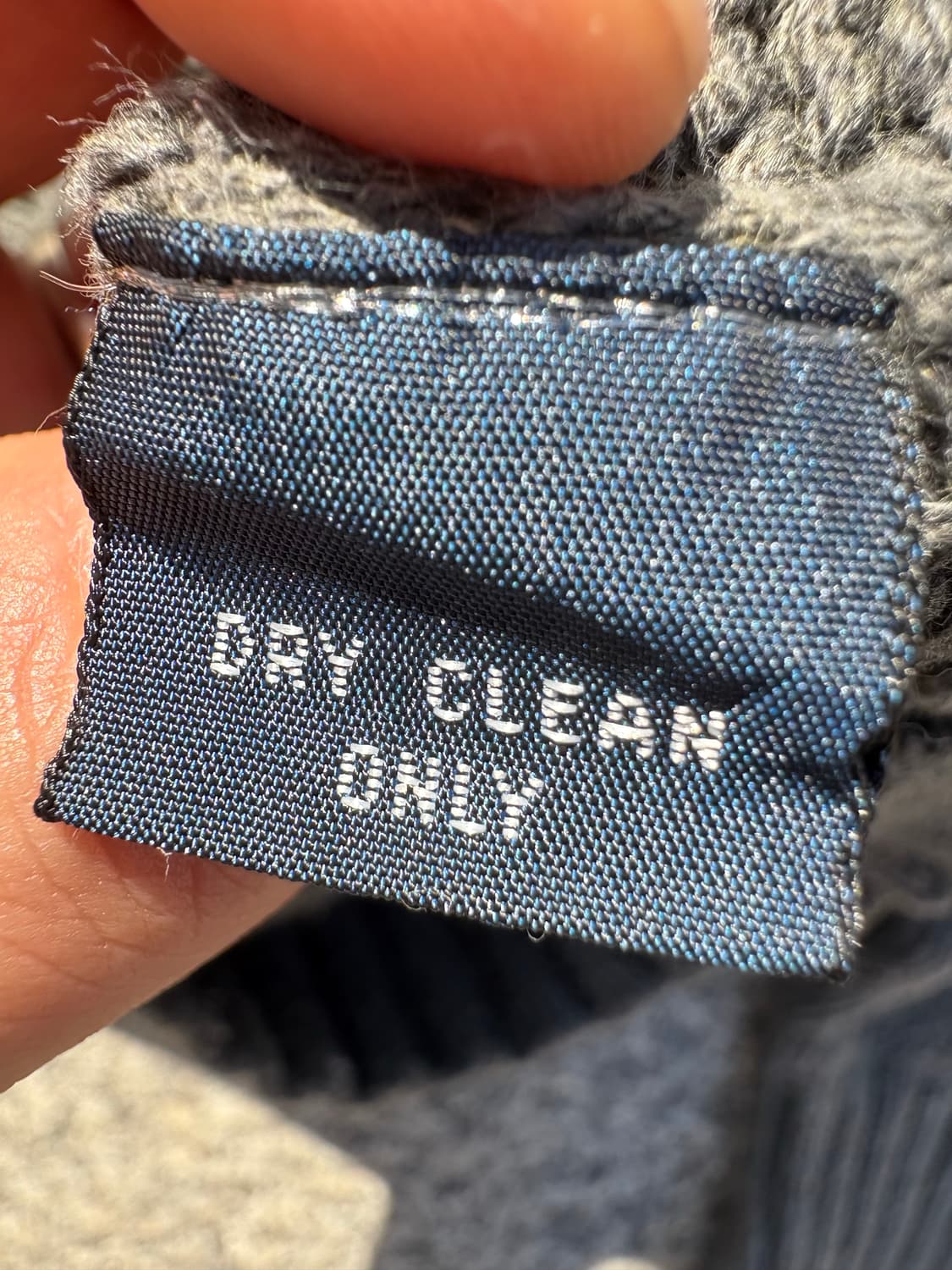 90s 폴로 니트 차콜 상품이미지5