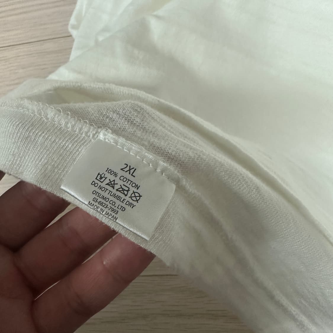 휴먼메이드 화이트 반팔티 2XL 상품이미지3
