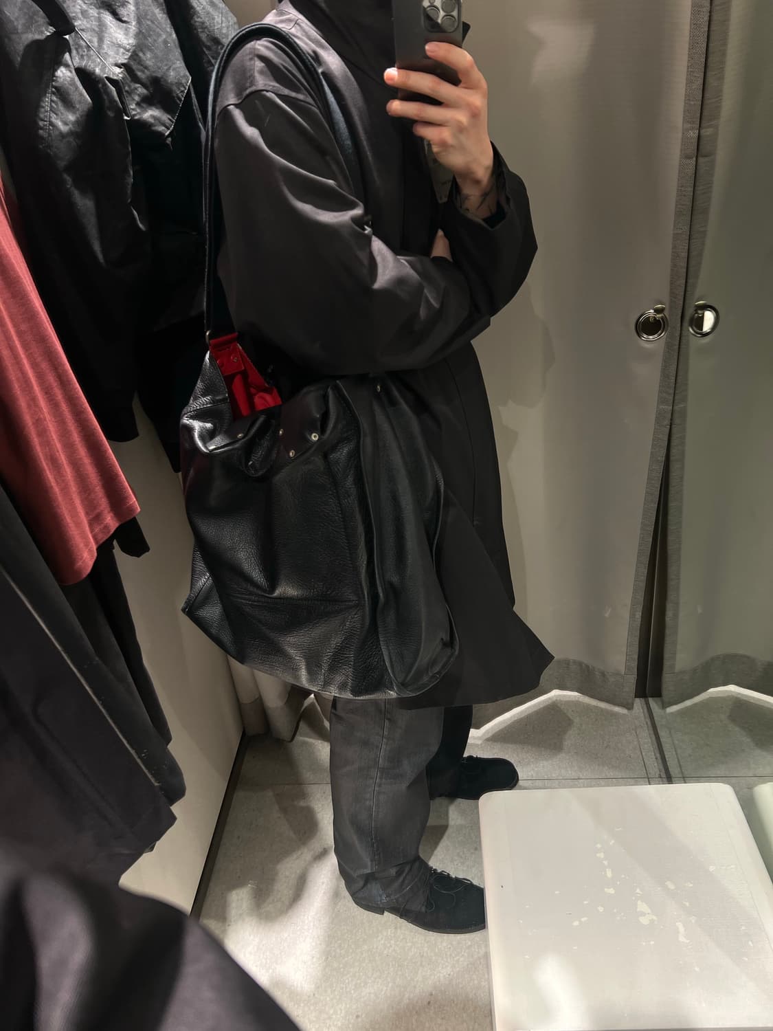 마르지엘라 보스턴 백 라지 상품이미지3