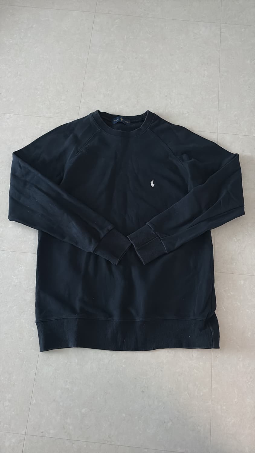 폴로 맨투맨 네이비 상품이미지1