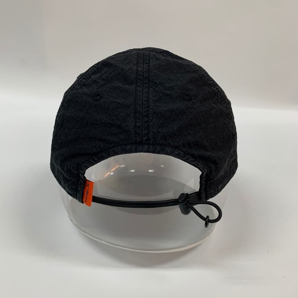 MIZUNO 빈티지 링클 나일론 볼캡 블랙 상품이미지2