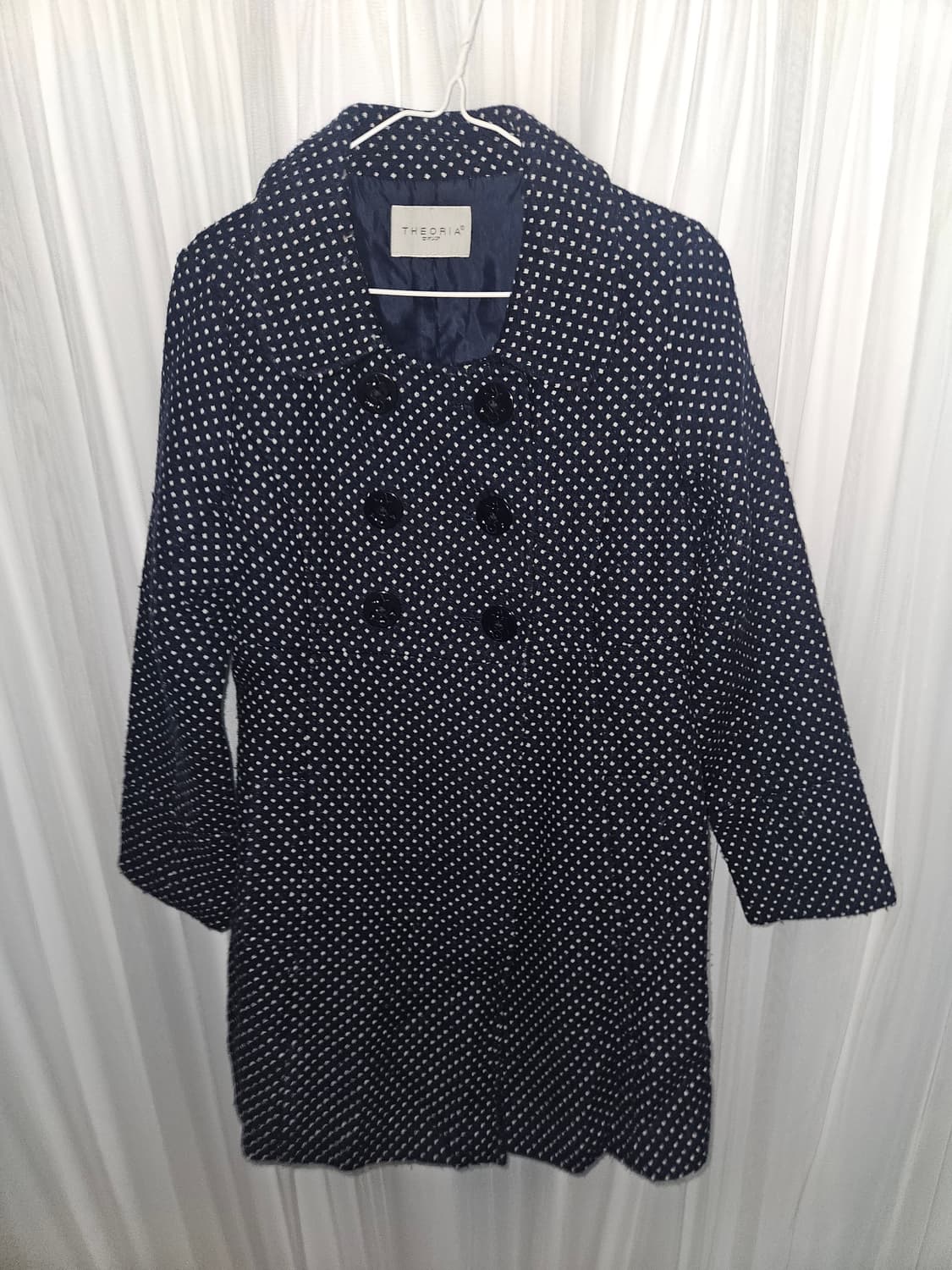 theoria 세일러 버튼 네이비 코트 니혼진 공겜여주 히메갸루 모리걸 상품이미지2