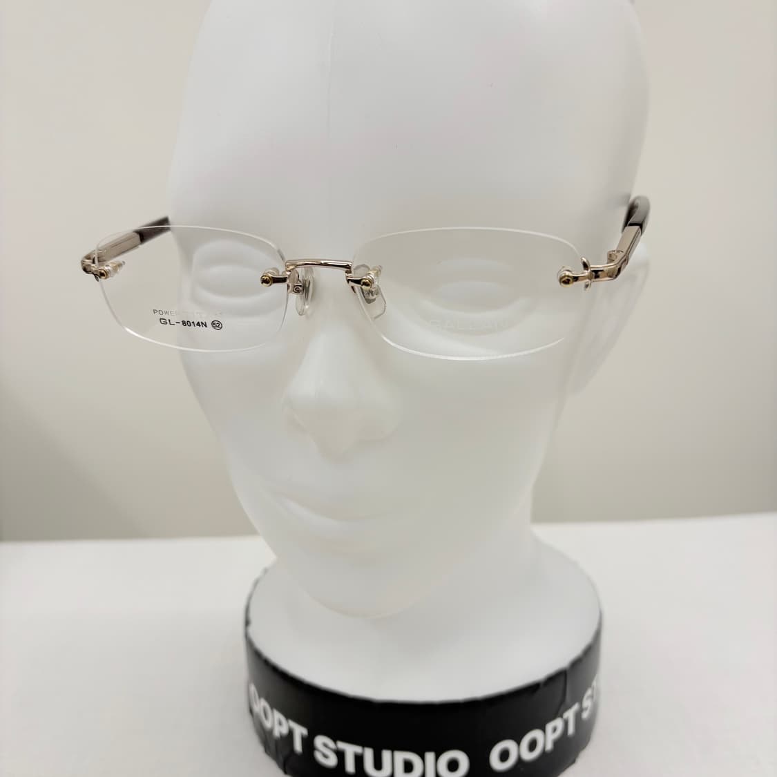 GALLAN 골드 스퀘어 빈티지 무테 상품이미지5