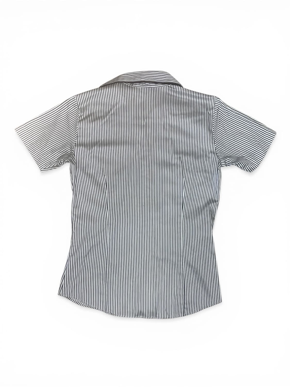 반소매 스트라이프 셔츠 상품이미지3
