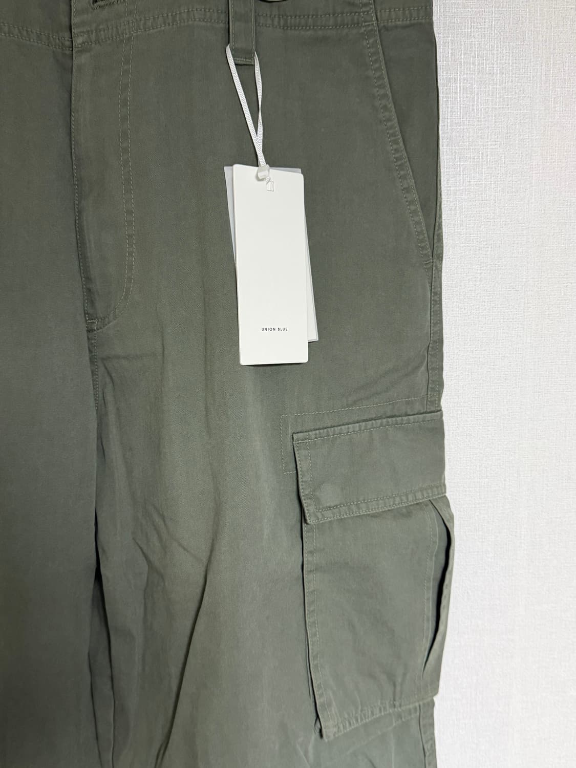 유니온블루 데미지드 레플리카 V2 카키 XL 새상품 상품이미지3