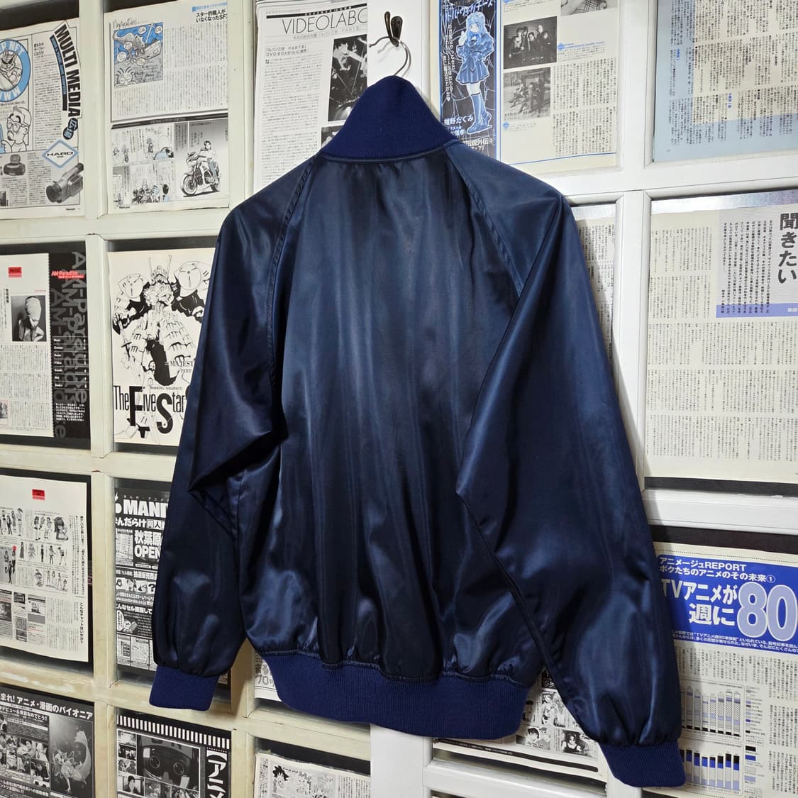 90s 데상트 JPN 네이비 블루종 자켓 상품이미지5