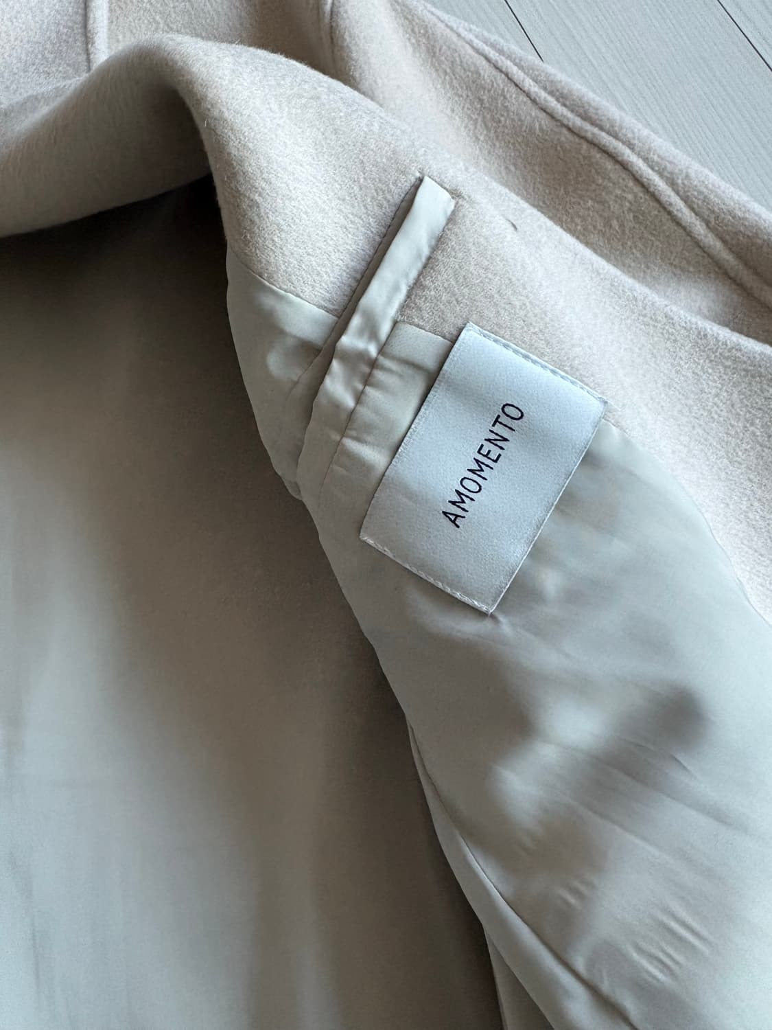 아모멘토 아워글래스 하프코트 상품이미지3