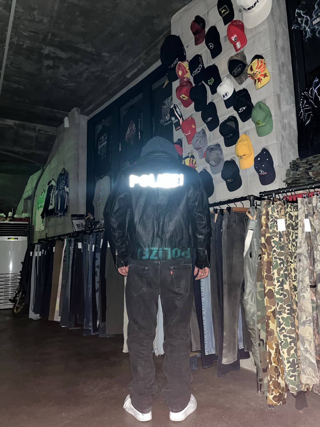 90s 독일 폴리자이 모터사이클 자켓 (105) 상품이미지10