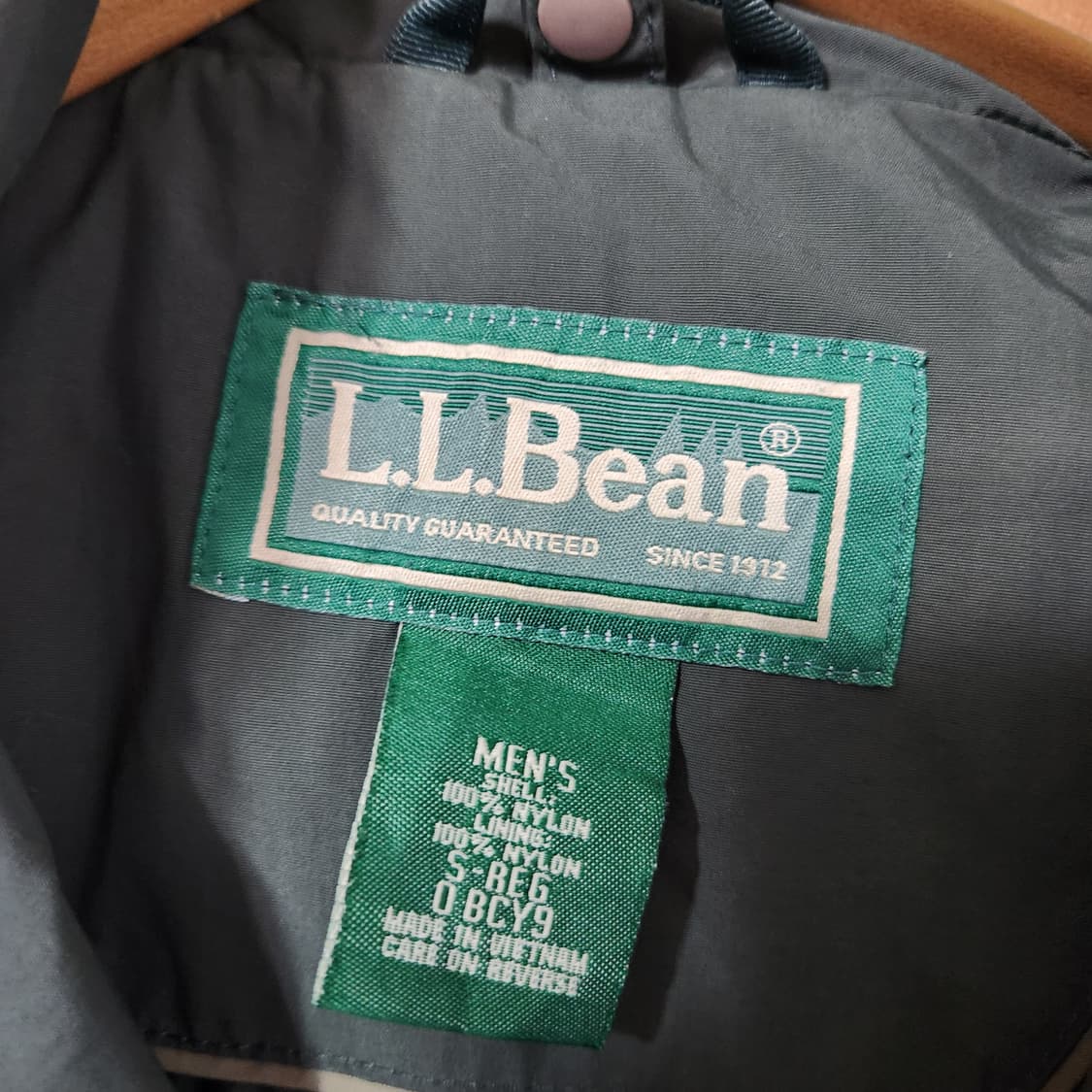 H134 [S] LL BEAN 엘엘빈 올드스쿨 바람막이 점퍼
 상품이미지4
