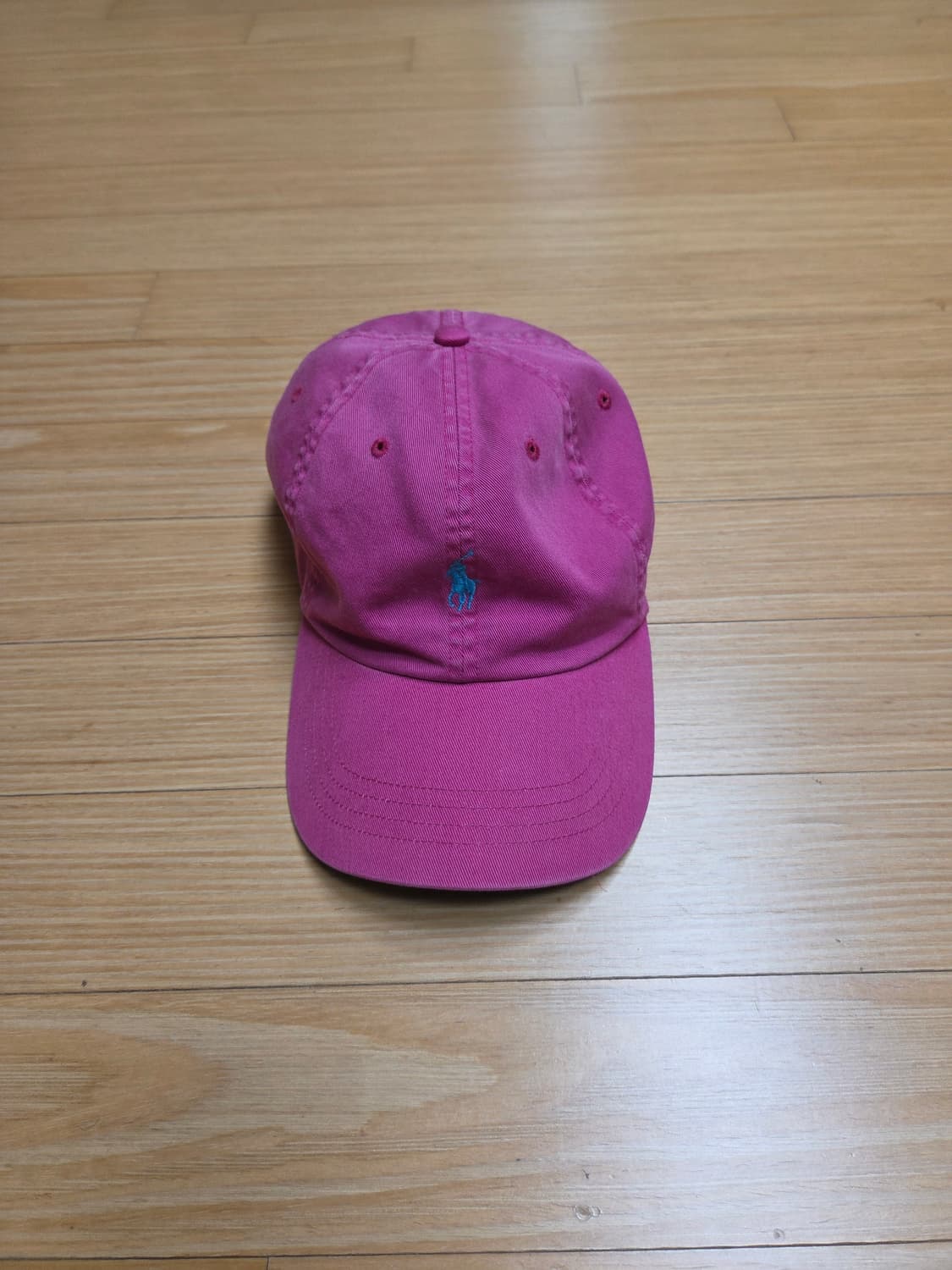 폴로 구형 치노 볼캡 핑크 상품이미지1