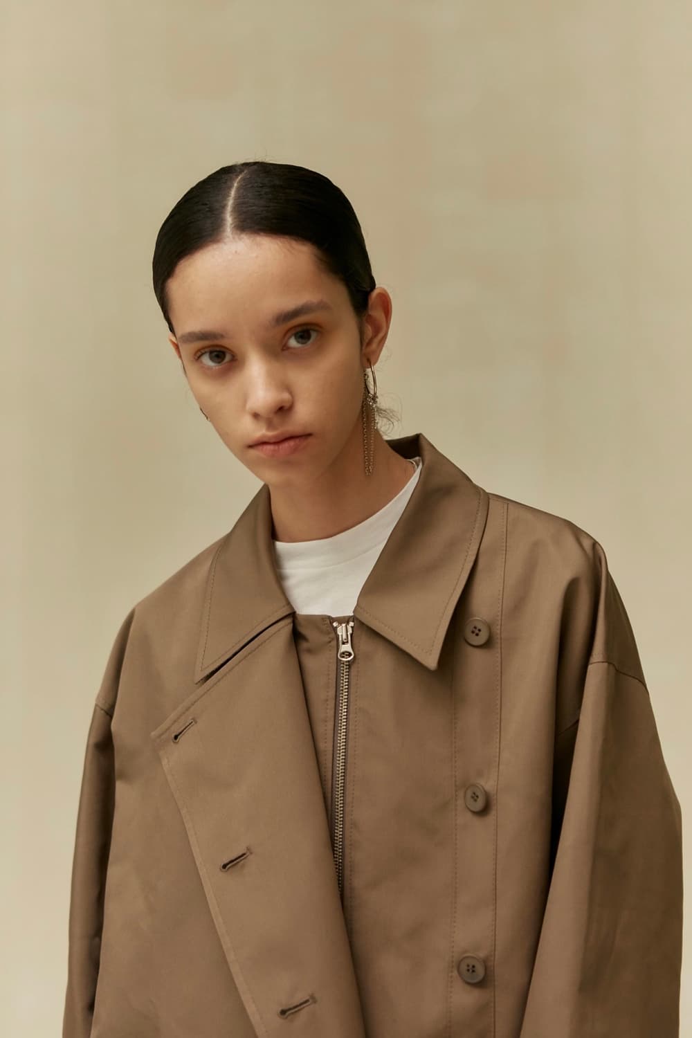 로우클래식 언발란스 오픈 자켓 unbalance open jacket 상품이미지6