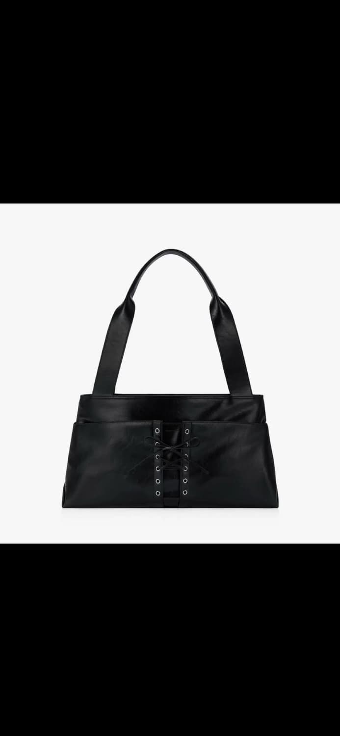 파인드카푸어 리본타이 빅 숄더백 상품이미지1