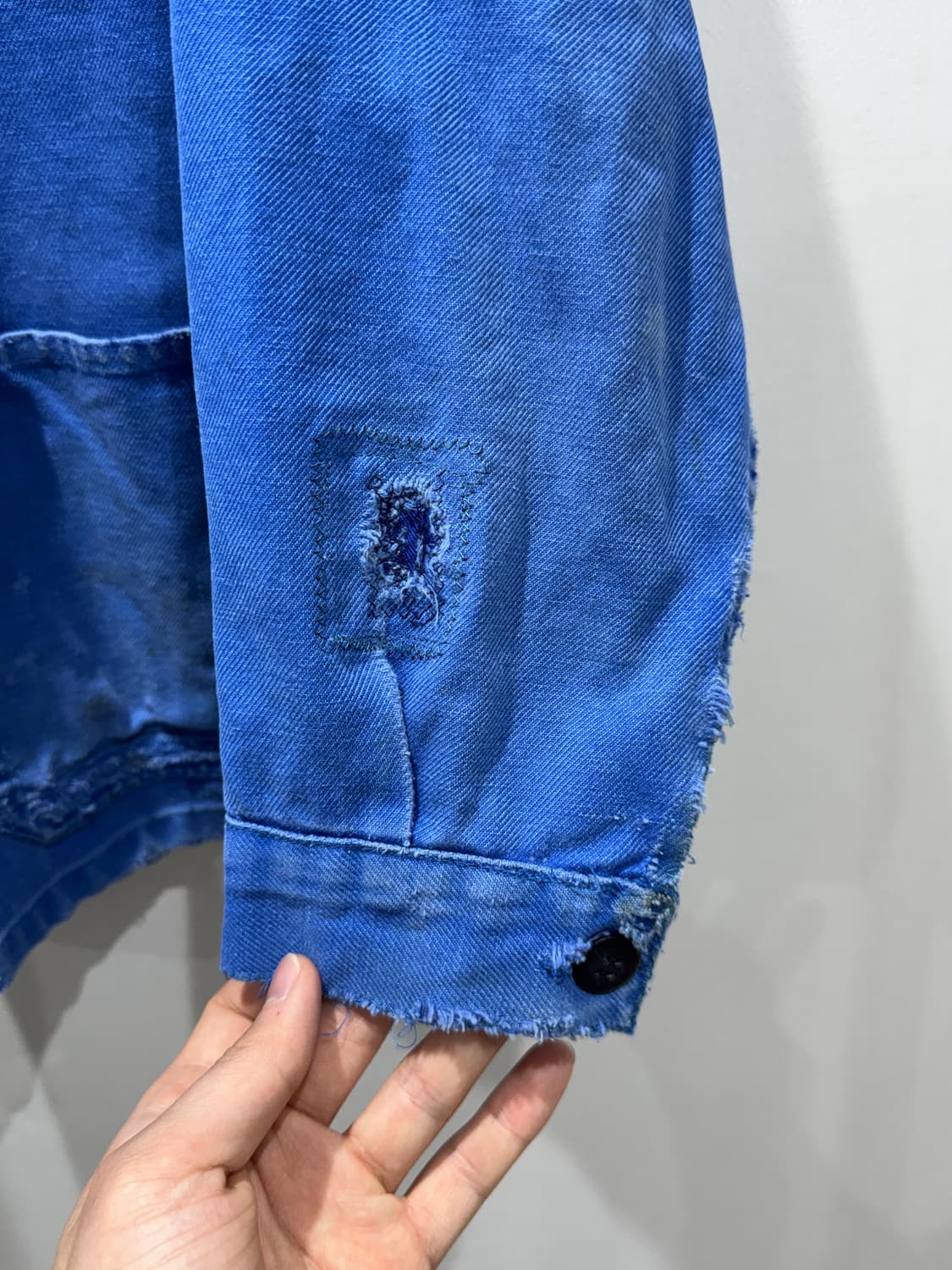 빈티지 패치워크 프렌치 워크 자켓 상품이미지5