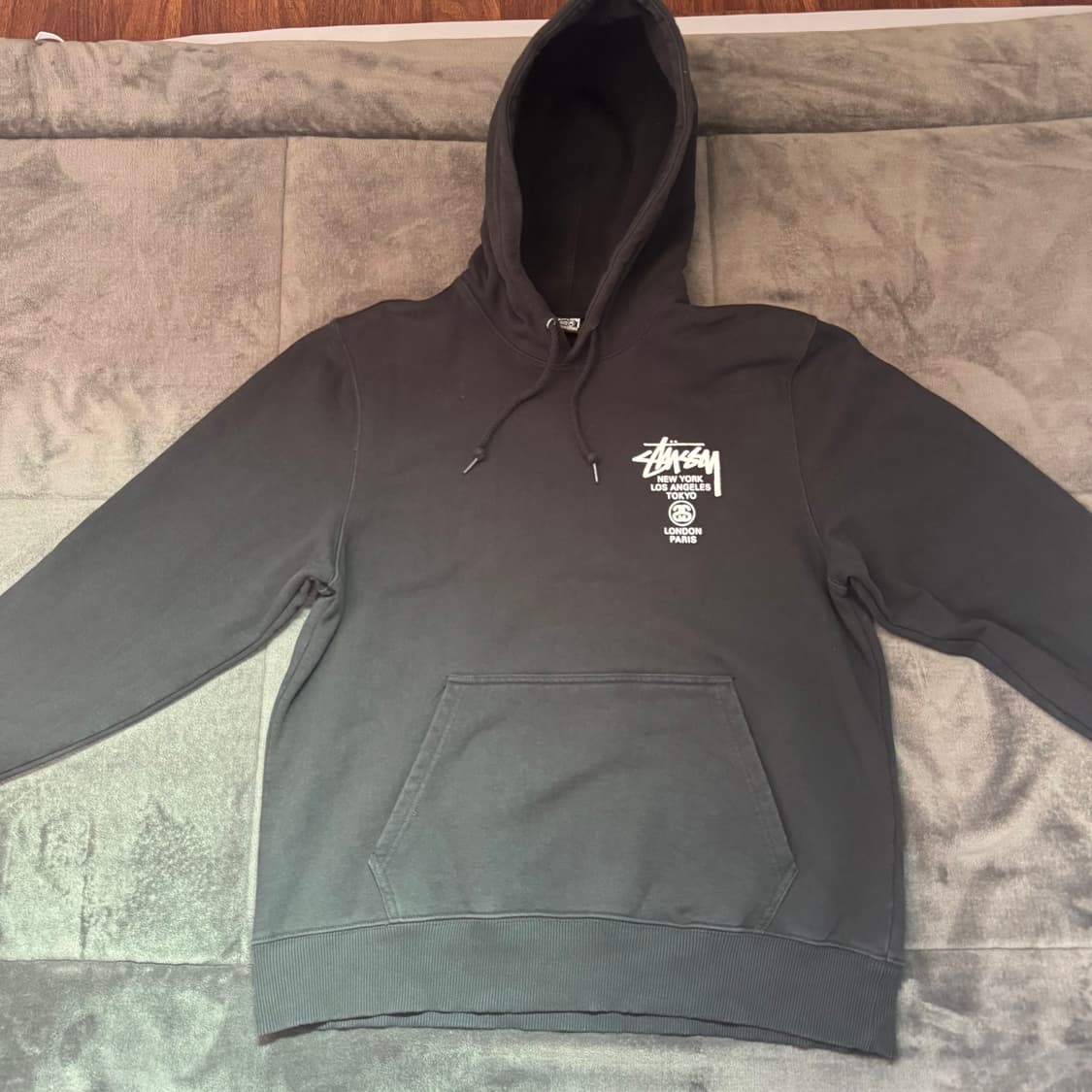 스투시 월드 투어 블랙 2021 M사이즈 상품이미지2