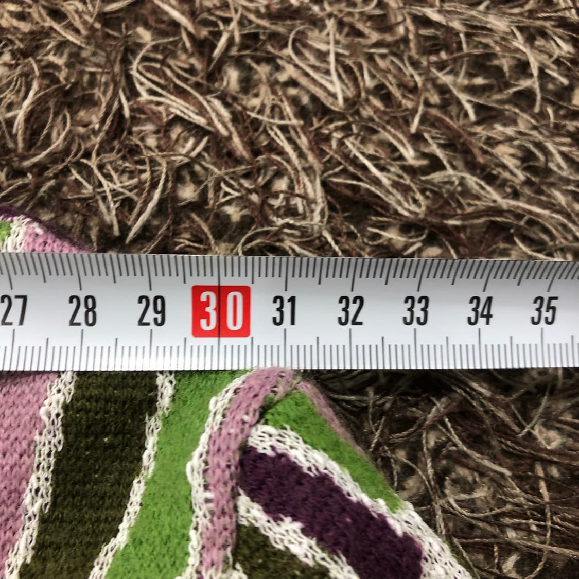 44 미쏘니 하이넥 멀티컬러 니트 집업 자켓 상품이미지8