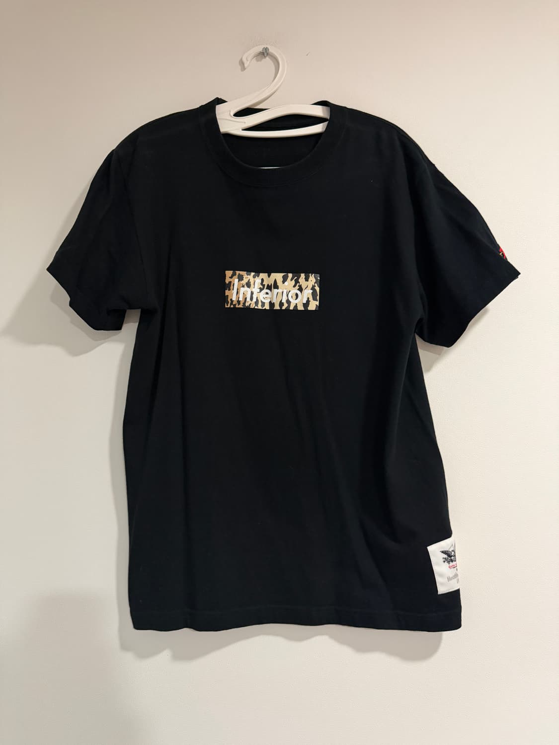 Mark McNairy Heather Grey Wall 카모 티셔츠 상품이미지1