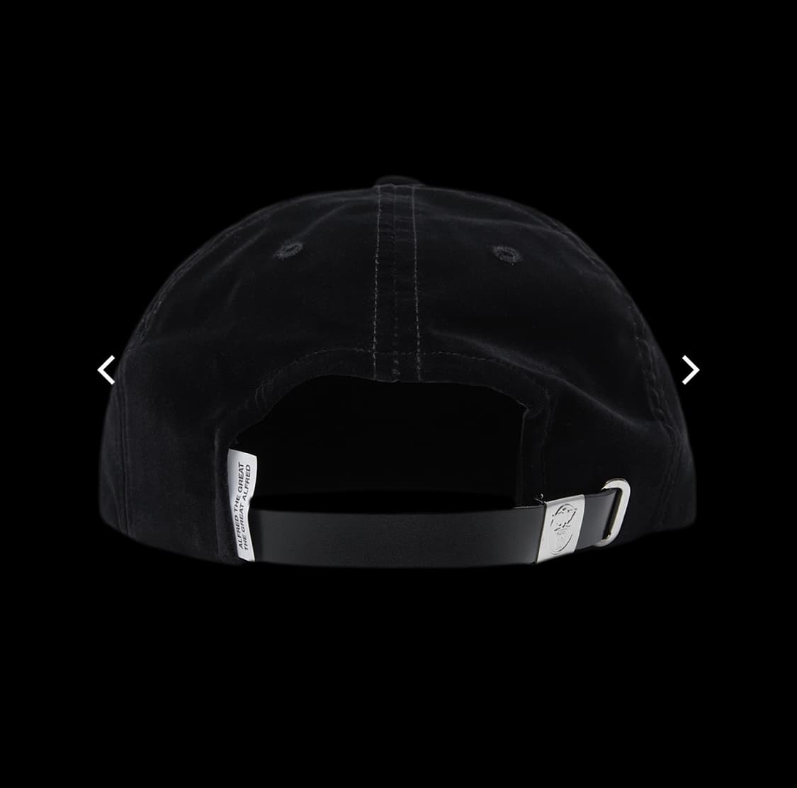 알프레드 FRED OG VELOUR CAP / BLACK 상품이미지3