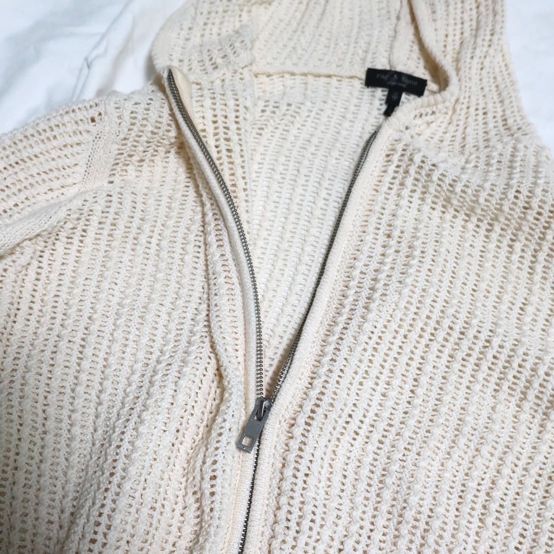 Rag&Bone 코튼 니트 집업 상품이미지3