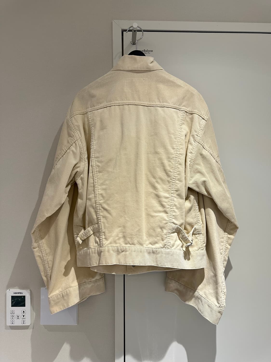 토가 크림화이트 코듀로이 자켓 상품이미지2