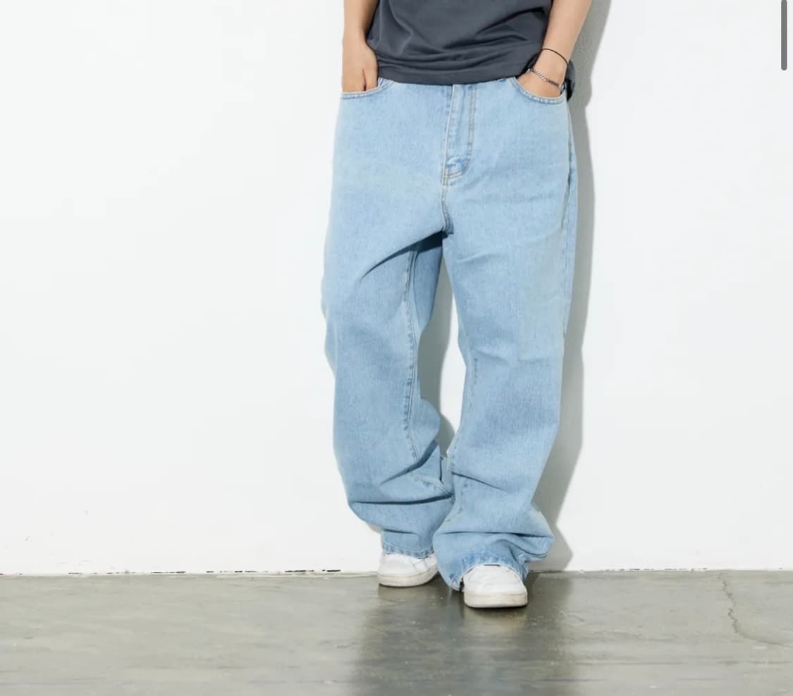 데님팬츠 루즈핏 와이드 상품이미지1