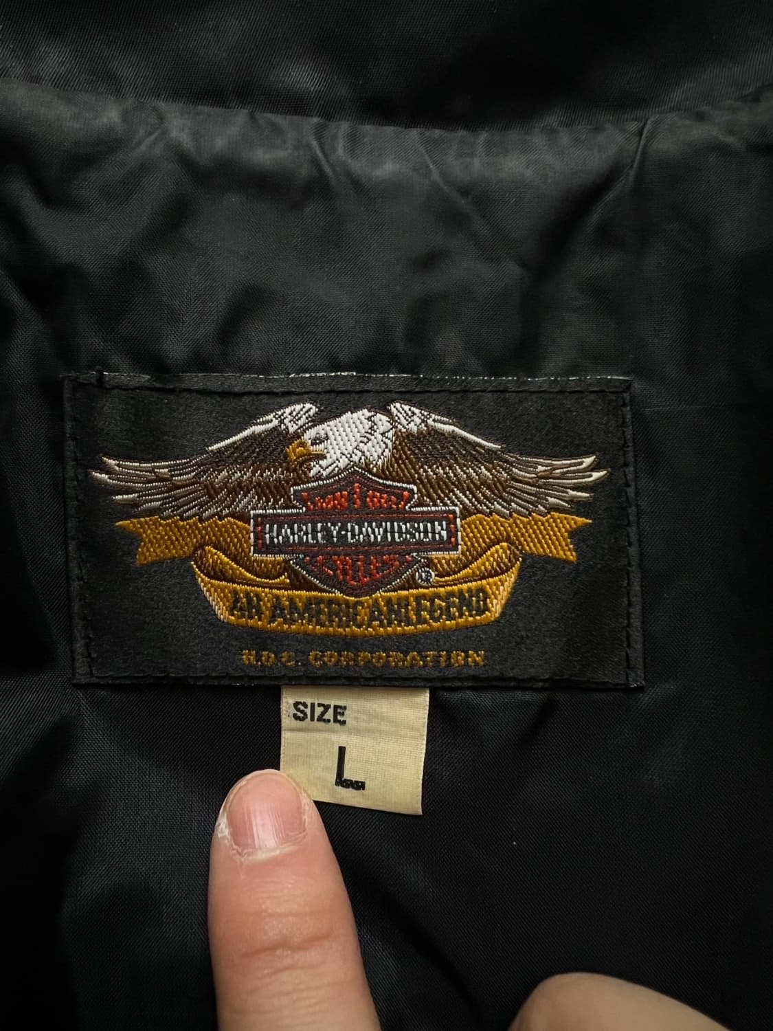 할리데이비슨 패치 라이더자켓 상품이미지5