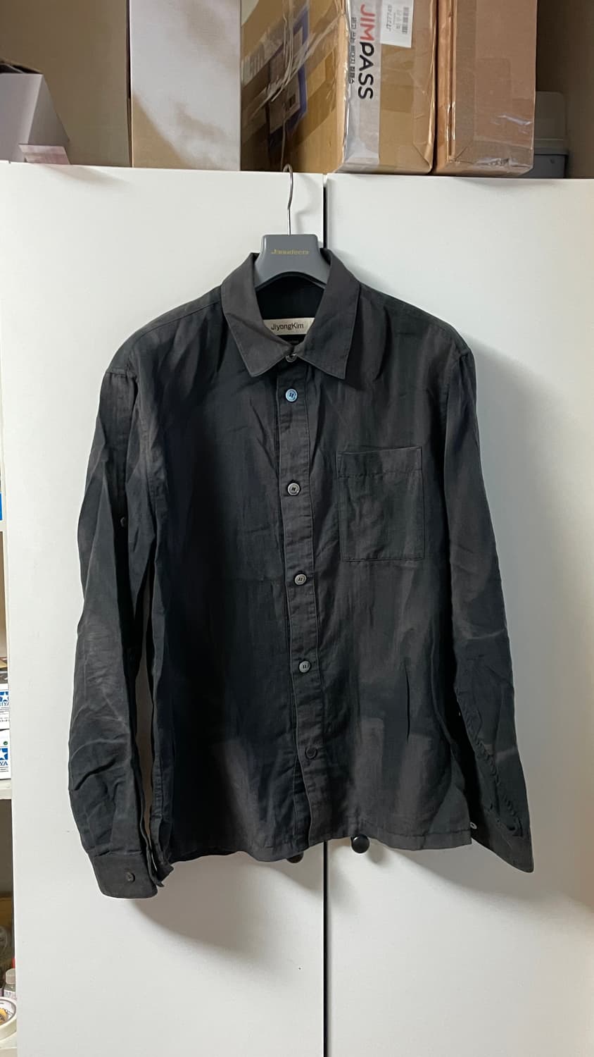 지용킴 25ss 선블리치 축융 셔츠 상품이미지1