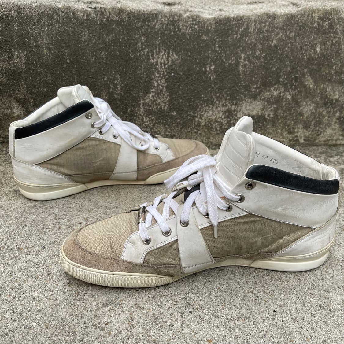 [42.5] Dior Homme 2010s 아카이브 하이탑 스니커즈 상품이미지3