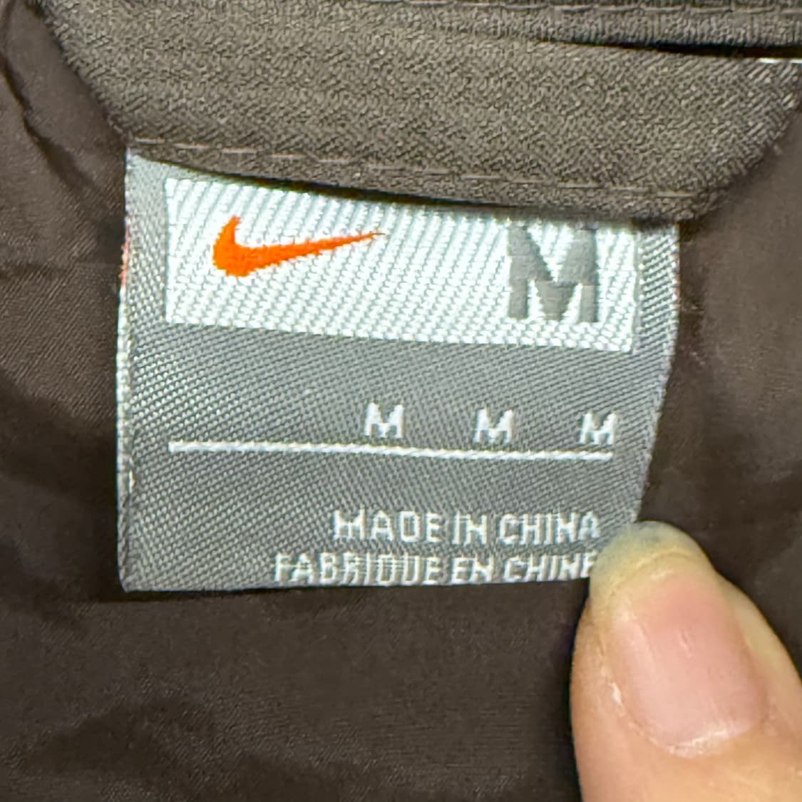 나이키 브라운 초코 바르셀로나 숏패딩  상품이미지5