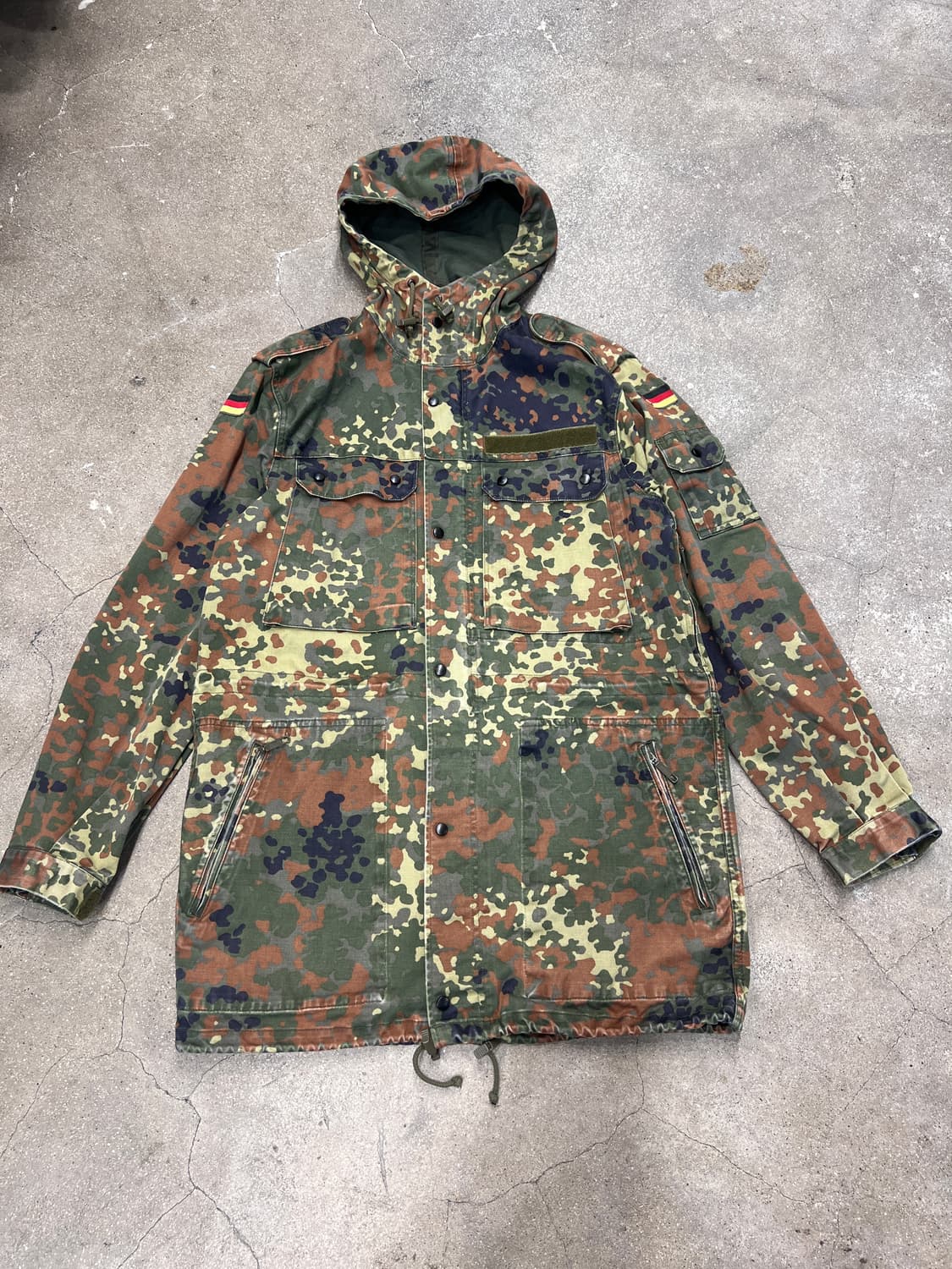 독일군 플렉탄 카모 필드 야상 자켓 상품이미지1