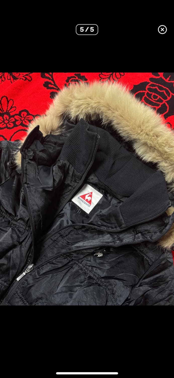 Vintage Punk & Gyaru fur hood jacket 상품이미지5