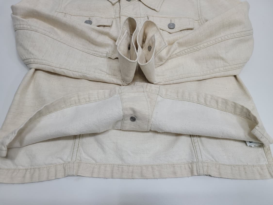 트루릴리전 데님 트러커 자켓 / 여 M 아이보리 
 상품이미지6