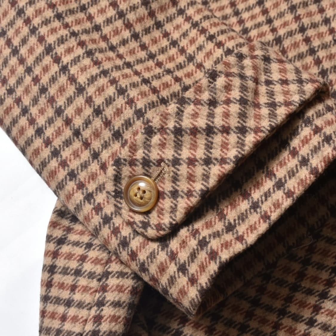 EHKA SOPO 여성 모직 체크 오버핏 울 코트 N839 상품이미지5