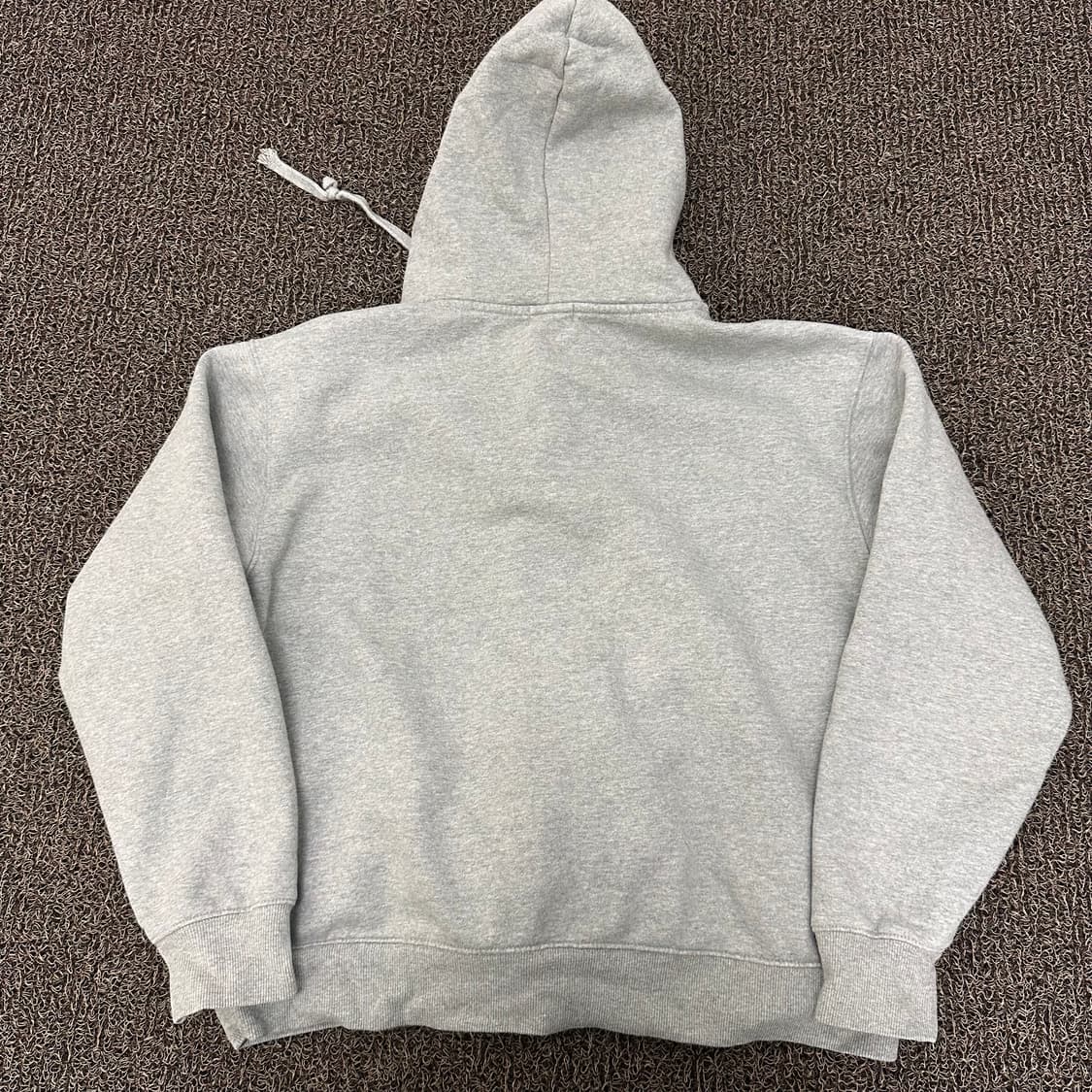 무신사스탠다드 기모 후드집업 그레이 L 상품이미지5