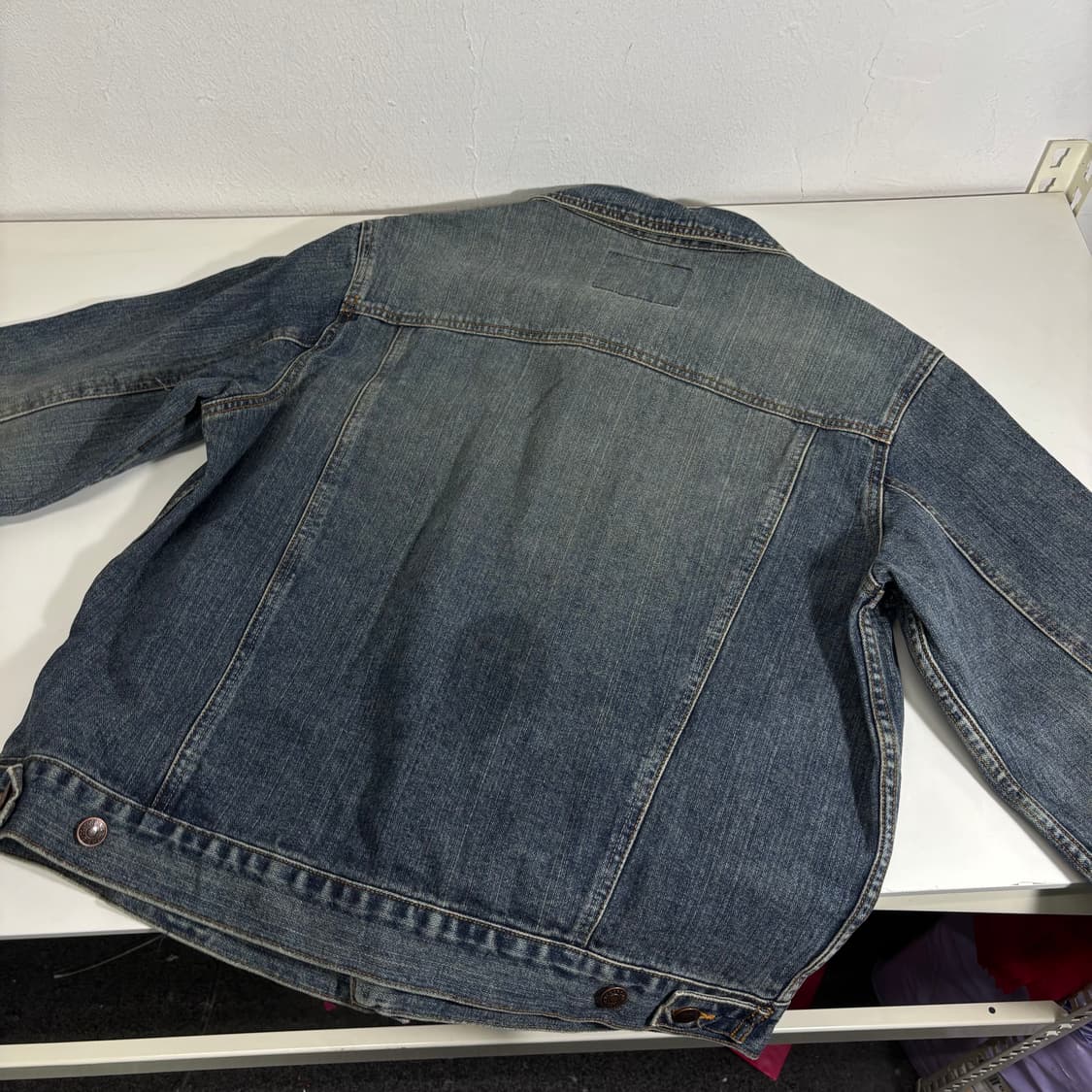 M 아베크롬비 진청 데님자켓 상품이미지3