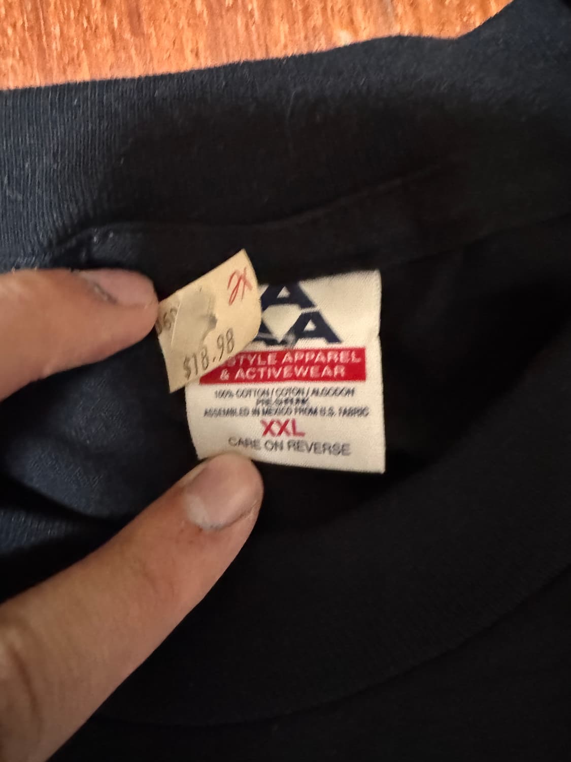 [XXL] WWF 더 락 빈티지 티셔츠(데드스탁) 상품이미지5