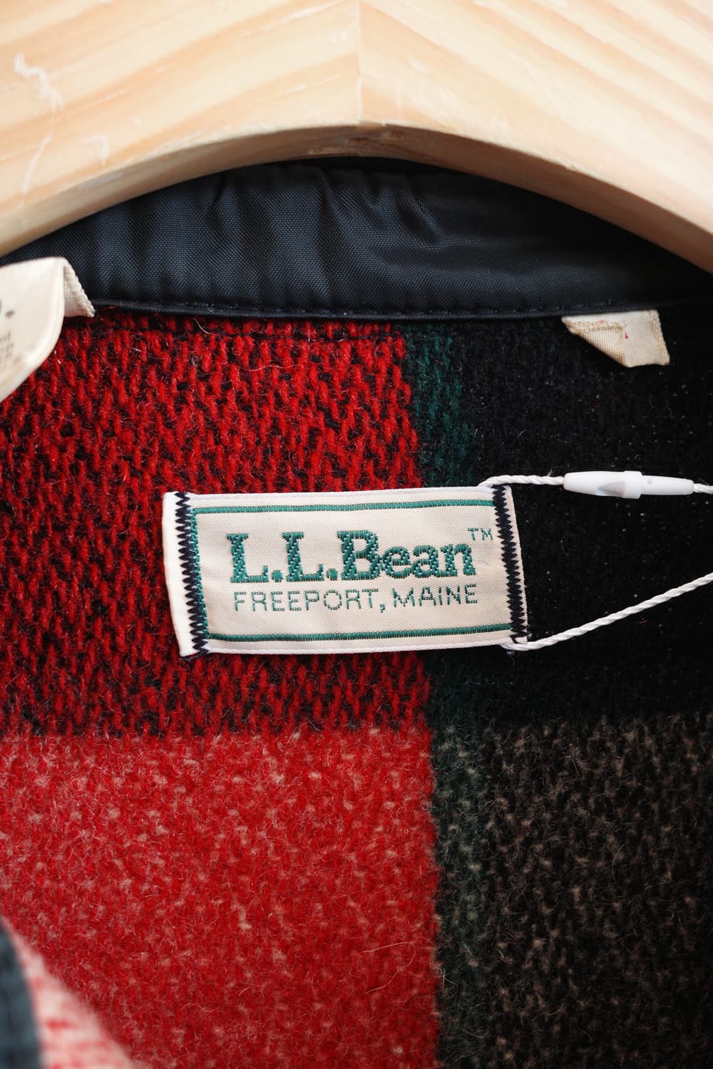 70-80s L.L.Bean 엘엘빈 울 셔츠자켓 (MADE IN USA) 상품이미지3