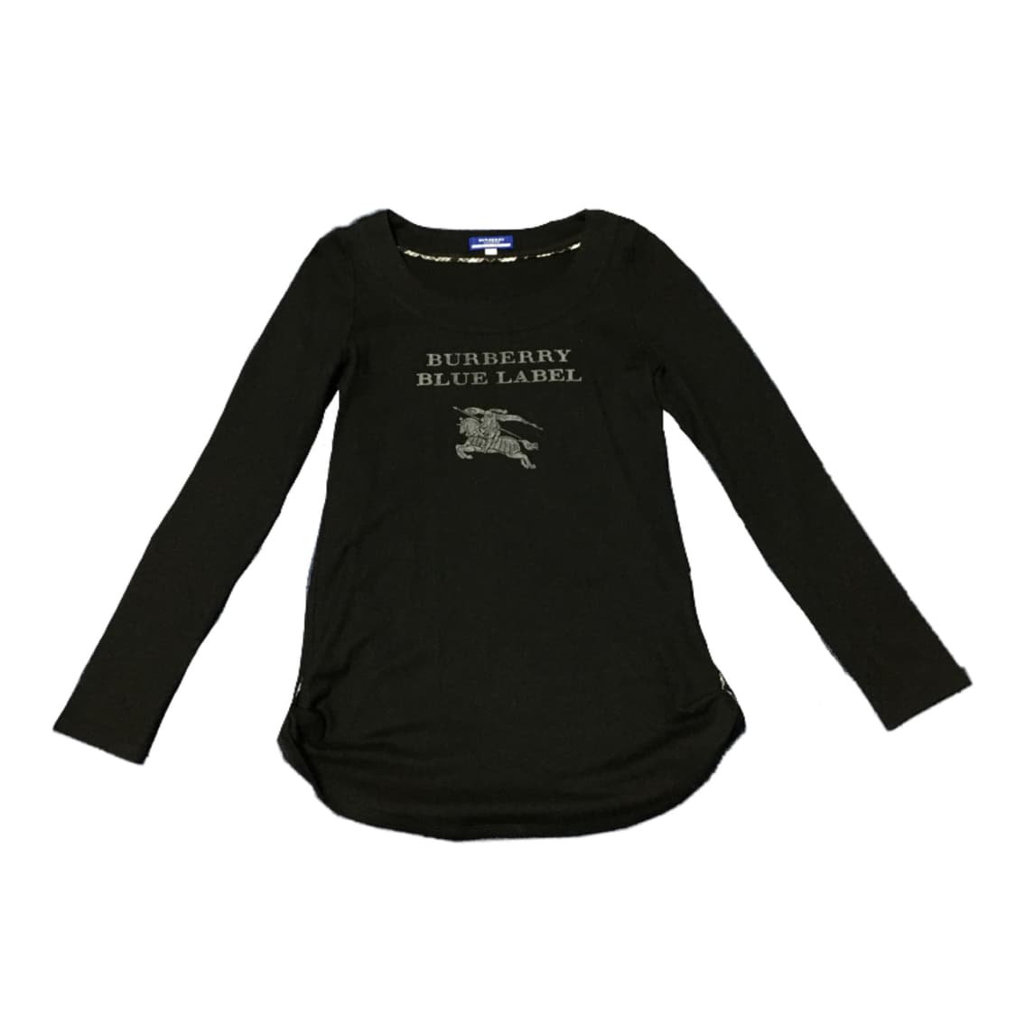 버버리 블루라벨 빈티지 옆셔링 긴팔티 롱슬리브 상품이미지1