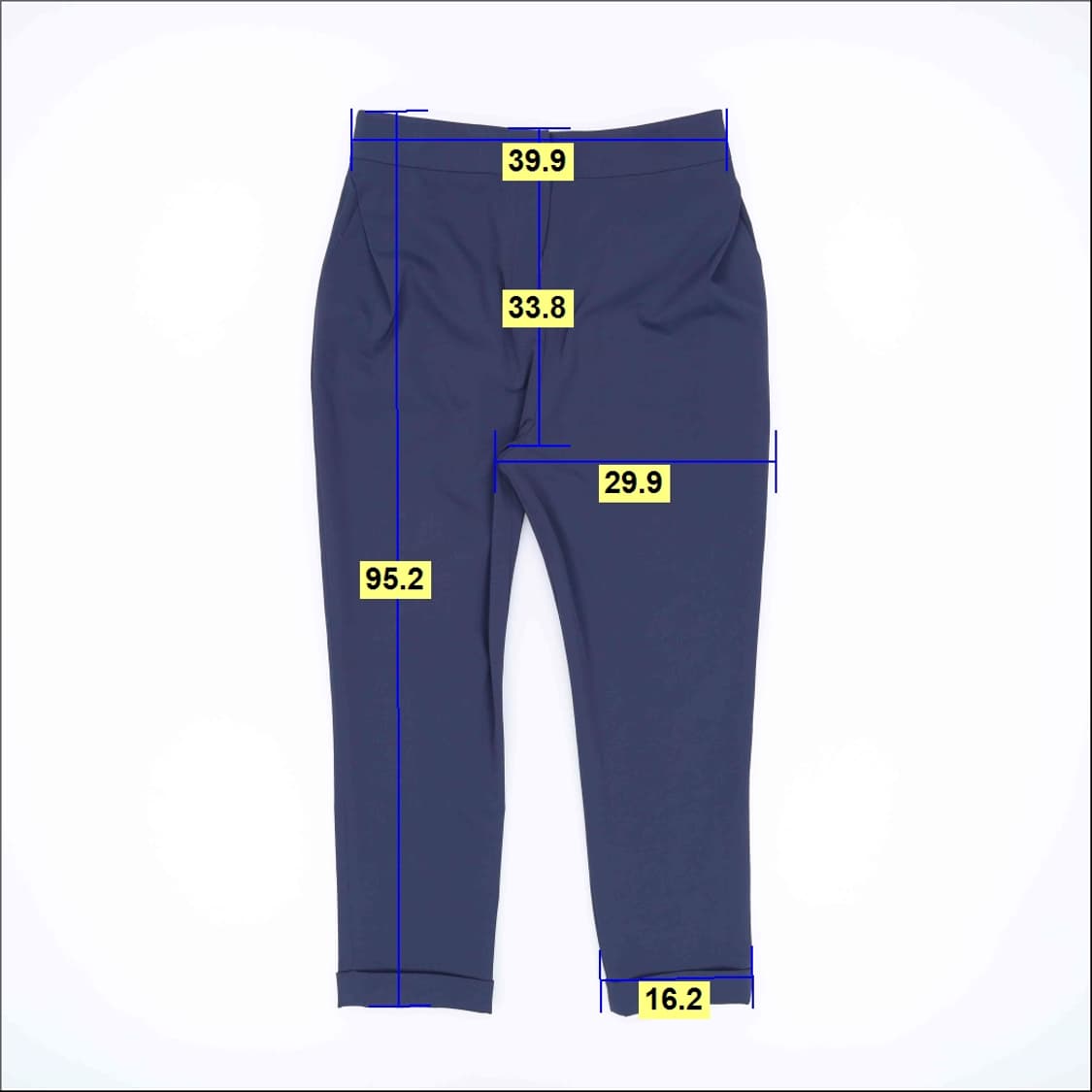 67-96 구호 여성 롤업 슬랙스 0415H1 상품이미지5