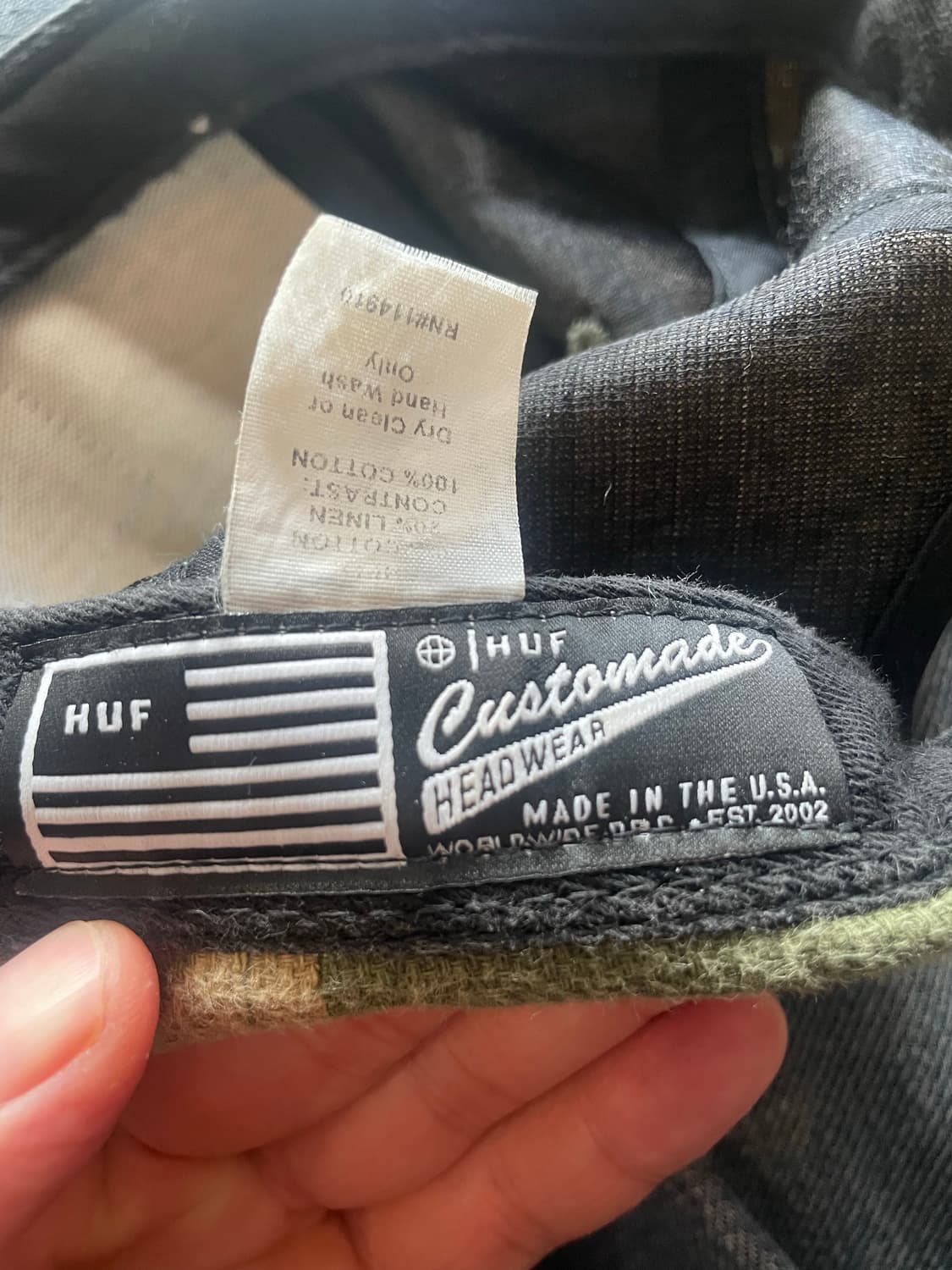 HUF 카모 캡 상품이미지8