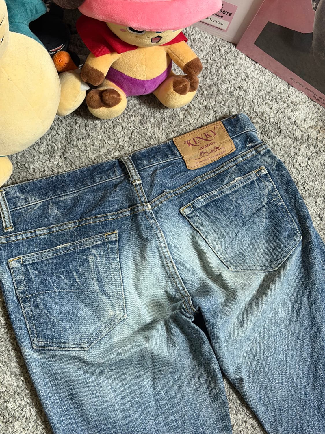 히스테릭글래머 스터드 로우라이즈 데님 상품이미지5