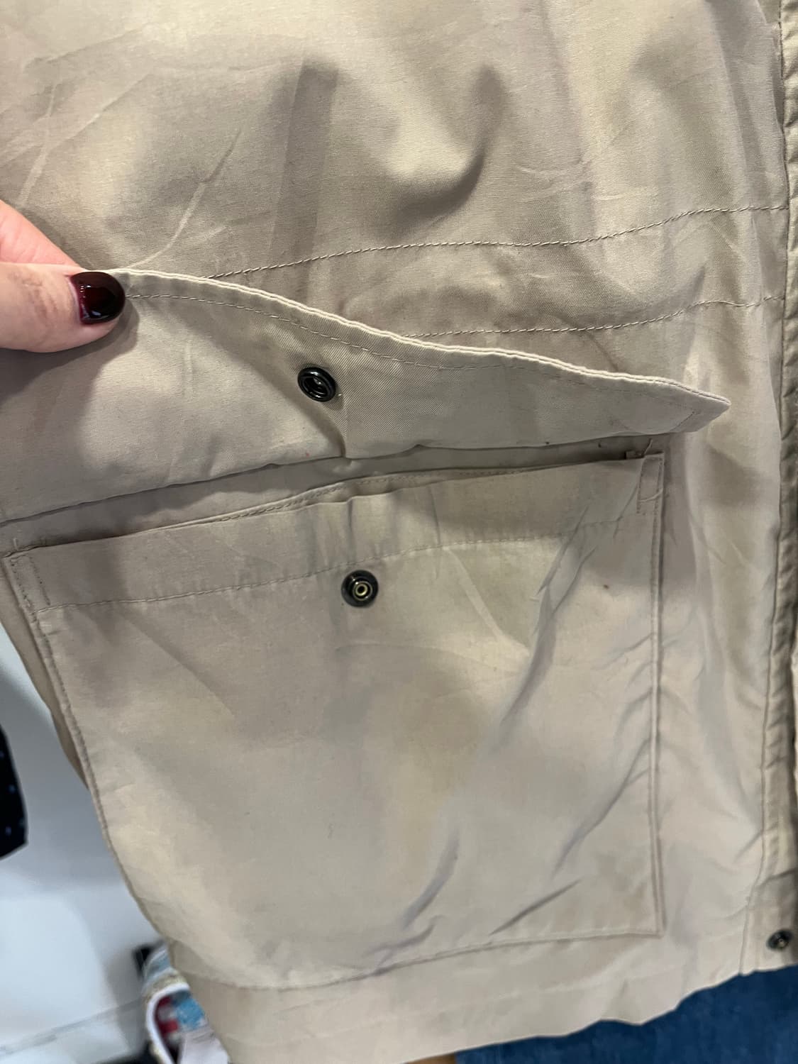 맥그리거 베이지색 야상 점퍼 상품이미지6