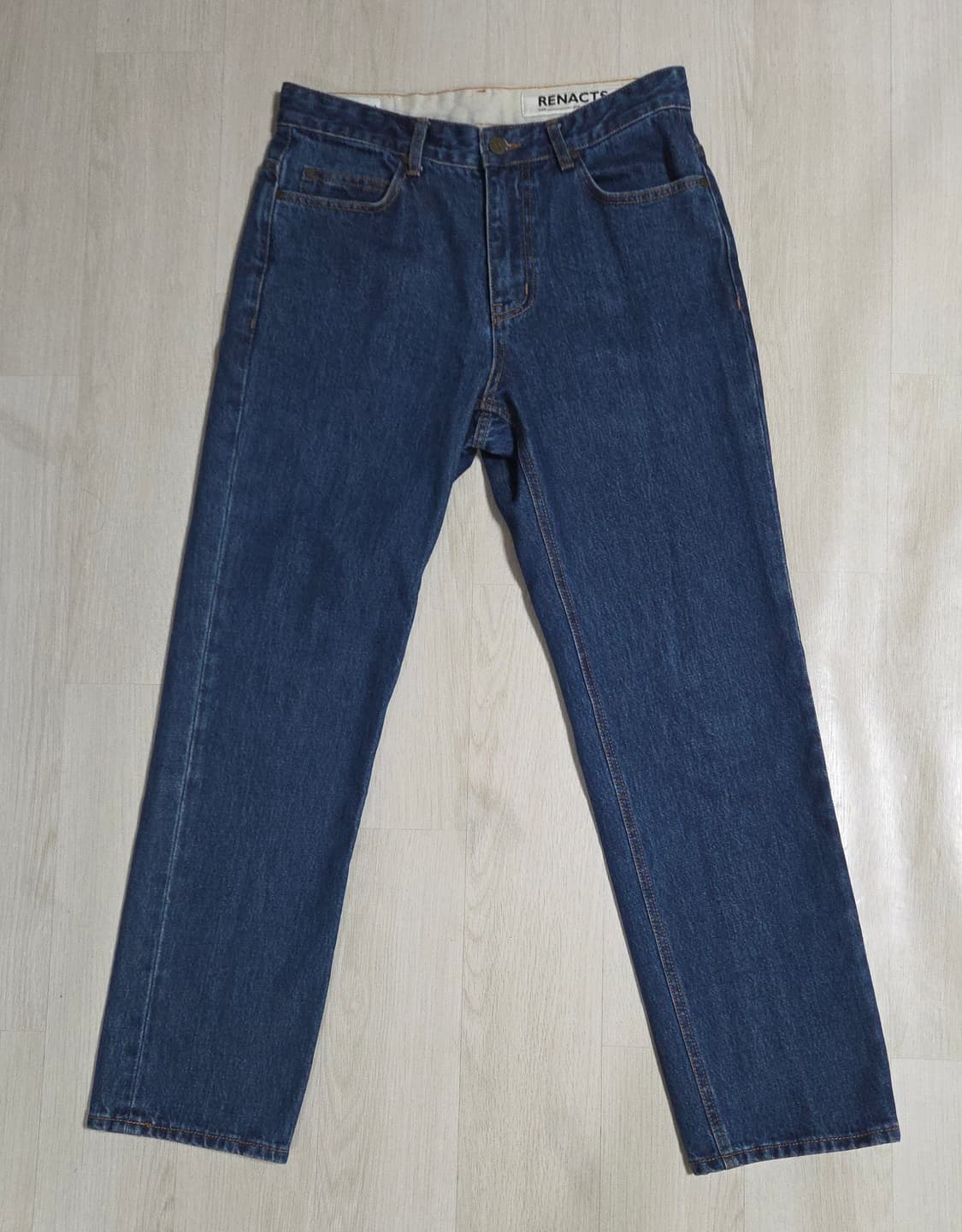 (착샷) 리넥츠 데님 팬츠 테일러드 스트레이트 상품이미지1