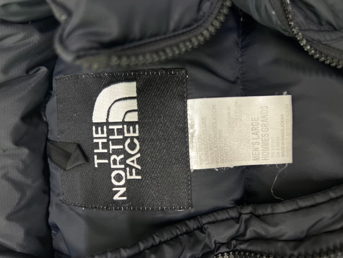 노스페이스 700 블랙 센터로고 눕시 L 상품이미지3